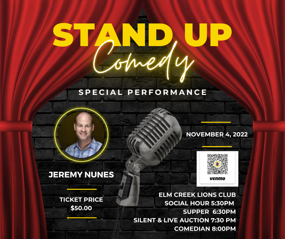Elm Creek Foundation Hosts Stand Up Comedy Night