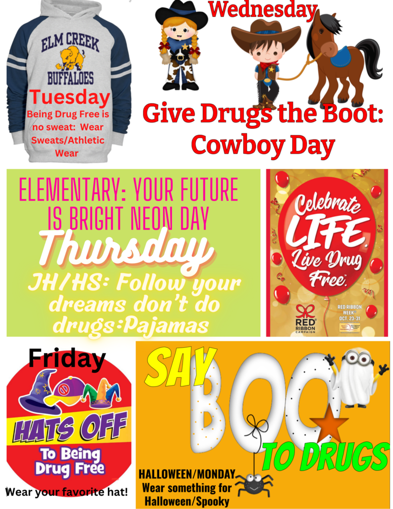 RED RIBBON WEEK SCHEDULE