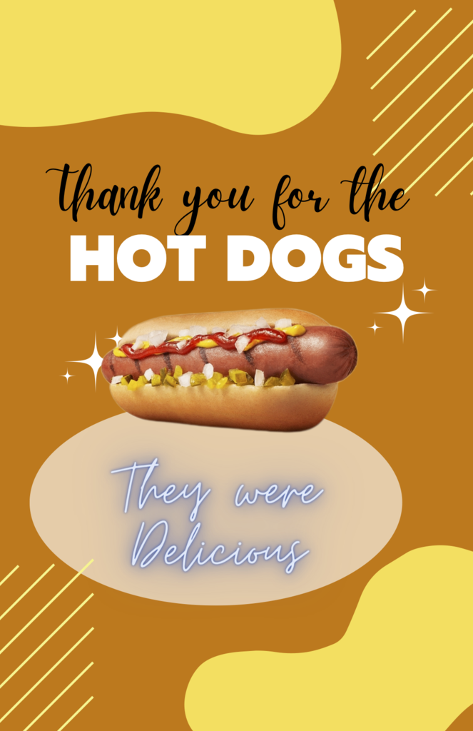 Thank you Hot Dogs