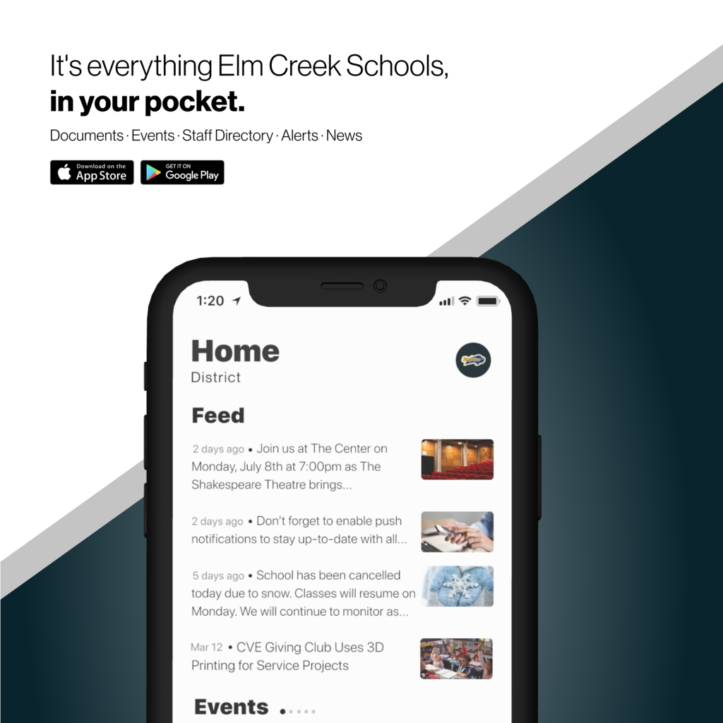 Announcing Elm Creek Schools App 