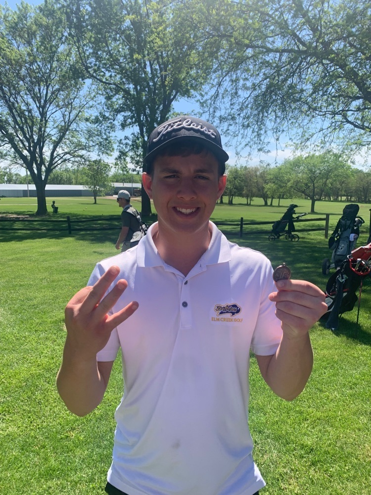 Nate Gillming qualifier for state golf.