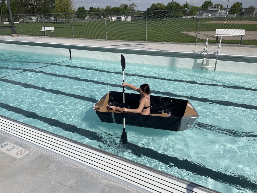 Pre-Calculus cardboard boats